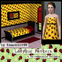 Sims 3 — Ladybugs by Simaddict99 — sweet little bugs and daisies