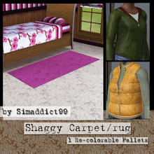 Sims 3 — Shaggy Rug by Simaddict99 — shaggy rug or carpet texture, also looks good as fleece or fur type texture on
