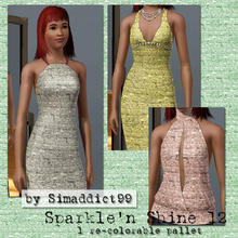 Sims 3 — Sparkl'n Shine 12 by Simaddict99 — beaded raw silk