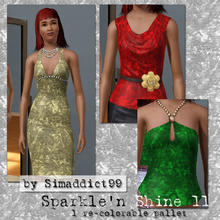 Sims 3 — Sparkl'n Shine 11 by Simaddict99 — crushed velvet fabric