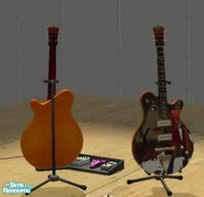 Sims 2 — Facesguitar by stestany — What better way to rock the house, than with a custom DragnDesign - special limited