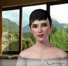 Sims 3 — Carmen by ayyuff — 