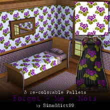 Sims 3 — Forget-Me-Nots by Simaddict99 — pretty forget me not flowers