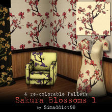 Sims 3 — Sakura Branches by Simaddict99 — pretty sakura blooms