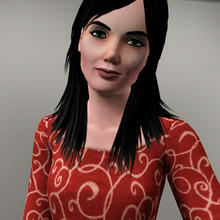 Sims 3 — Bjork by Lynus — My try to simsonize Bjork, younger than nowadays.