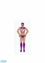 Sims 1 — Speed-O Man Skin! by MasterCrimson_19 — This is the ultimate super hero Speed-O Man\'s skin, A.K.A. the leader
