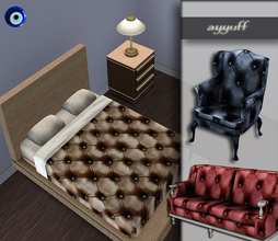 Sims 3 — Leather01 by ayyuff — 