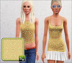 Sims 3 — Psychedelic #1 by slice — A curvy psychedelic pattern.