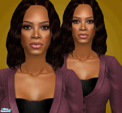 Sims 2 — Oprah Winfrey by Oceanviews — American media personality, Academy Award nominated actress, producer, literary