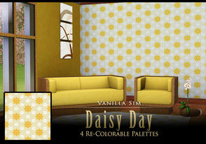 Sims 3 — Daisy Day by Vanilla Sim — Brighten any room with this flower garden of Daisies.