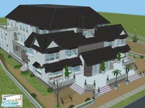 Sims 2 — MIRAGE Tower by SandraR — Luxury.... Appartments for those Snob Sims who loves money...