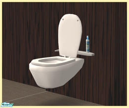 Sims 2 — Leoni Bathroom - Toilet by Elize-37sims — Fully animated.