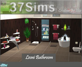 Sims 2 — Leoni Bathroom by Elize-37sims — Modern Bathroom