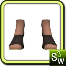 Sims 3 — Sweet dreams shoes by Miliana — Shoes for use with your sexy sleepwear. Recolorable. Use with young adult and