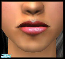 Sims 2 — SimSweet lipstick set - Basic natural by katelys — Bright and shiny lipstick comes in 6 shades. Available for