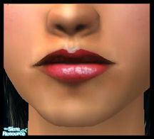 Sims 2 — SimSweet lipstick set - Deeply red by katelys — Bright and shiny lipstick comes in 6 shades. Available for teens