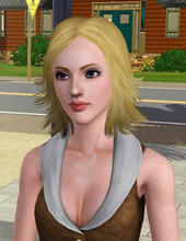 Sims 3 — Scalett Johansson by ailivina — Scalett Johansson Made with peggy's skin