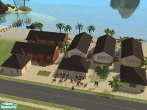 Sims 2 — Sandy Beach Caravan Park by lauren-cee — Wanting a relaxing and fun holiday? Well come and try these caravans.