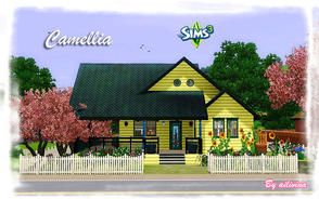 Sims 3 — Camellia House by ailivina — A house full of flowers. I mean, there are really a lot of flowers XD, and you will