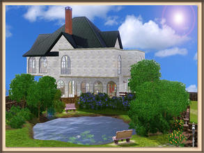 Sims 3 — Ambleside Manor by foxysensei — A beautifully decorated and landscaped family home - 3 bedrooms with en suite