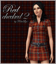 Sims 3 — Checked fabric by katelys — Fabric