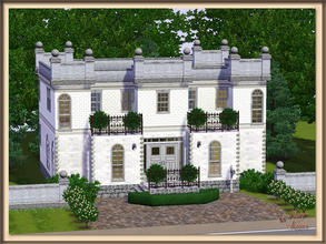 Sims 3 — Blankenhall by foxysensei — A large and beautiful family home with 3 bedrooms, 3 bathrooms. Beautiful lush