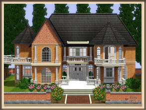 Sims 3 — Redblythe by foxysensei — A large family home with beautiful grounds.