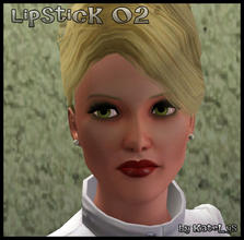 Sims 3 — Lipstick 02 by KateLys by katelys — New matt lipstick. Looks good not only in CAS, but also in the game.