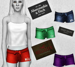 Sims 3 — Brand Recognition // Athletic Shorts by slice — Sporty short shorts.