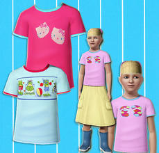 Sims 3 — openhouse CF  logo Tee by openhousejack —  three different logo for child tee
