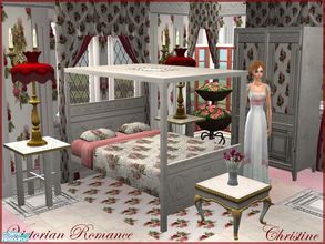 Sims 2 — Victorian Romance Bedroom by cm_11778 — A beautiful and elegant bedroom set for your sims homes, as always, I