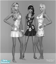Sims 2 — MESH by sosliliom ~ Sundress for Teens by sosliliom — UPDATE! 11.08.09 - 15:55 Please, download again the mesh!