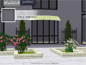 Sims 3 — Little Bricks by Newtlco — These bricks might be little, but they are doing big! Fits mostly with all house