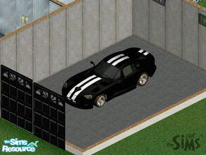 Sims 1 — Black Town Car Paint Job On ssw Woobsha Hacked Car by MasterCrimson_19 — Mastercrimson19-Special thanks to The