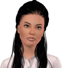 Sims 3 — angelina jolie by neissy — for hair give a donation on rosesims and receive it by email