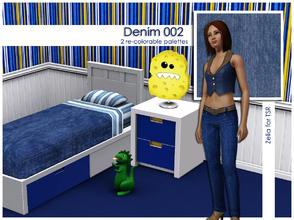 Sims 3 — Denim 002 by Zelia by Annie_Leduc — Denim pattern