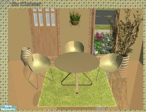 Sims 2 — Murano Globe Kobanagi by Eisbaerbonzo — Dining made to match my Kobanangi Tokyo bedroom. The globe set is alo