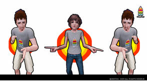 Sims 3 — INKFISH Llogo_maleTee..Couple tee shirt by siwaki — inkfish logo tee and have Female tee//... Couple tee shirt