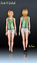 Sims 3 — Cuite & Girlish Top 02 by Roan_ — 