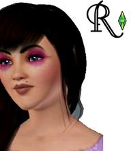 Sims 3 — Rosaleena - Smoke bomb Eyeshadow by Rosaleena — Rosaleena's Smoke bomb Eyeshadow. Please note that the tail in