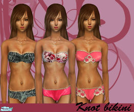 Sims 2 — Knot bikini by agapi_r — 