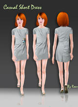 Sims 3 — Casual Short Dress by Roan_ — 