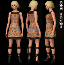 Sims 3 — High heel boots by katelys — New leather shoes for your sim-women, completely hand-painted. All three of them