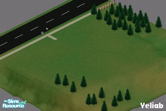 Sims 1 — Replacement Vacant Residential Lot 3 by Yeliab — Designed to be larger, prettier, more realistic, and easier to