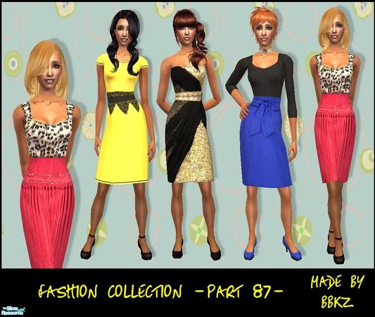 Sims 2 — Fashion Collection - part 87 - by BBKZ — Based on clothes created by real desginers. Available for YAs/adults.