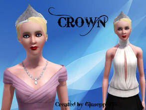 Sims 3 — Crown by Giuseppe778 — A nice crown for female teens, young adults and adults. Everyday and Formal. NOTE: You