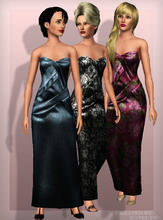 Sims 3 — Fashion set 16  by katelys — Formal and everyday dress for adult and young adult females. Comes in three