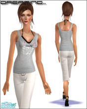 Sims 2 — Grey/White spring outfit by Dreaming — 