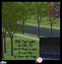 Sims 2 — Tug Out Of Bound Japanese Maple by DOT — Tug Out Of Bound Japanese Maple Tiny Lights and Maxis Tree. No Cheat.