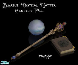 Sims 2 — Buyable Mystical Matter Clutter Pile Mesh by tdyannd — Clutter item and is available at any time in the Buy Mode